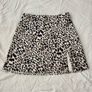 Princess Polly Yates Mini Skirt Leopard